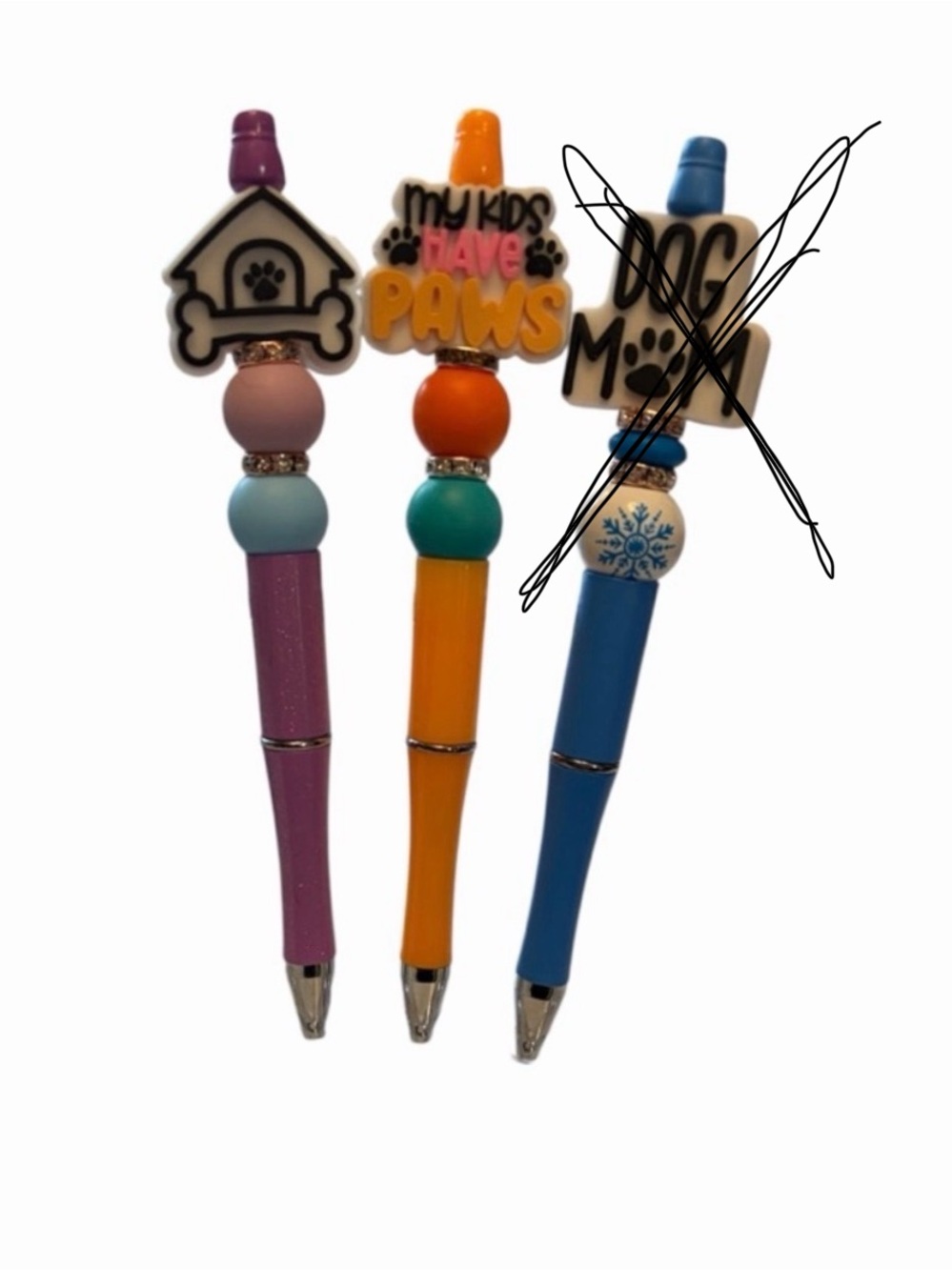 Dog Lover Beaded Pens (QTY 1) - Picture 1 of 4